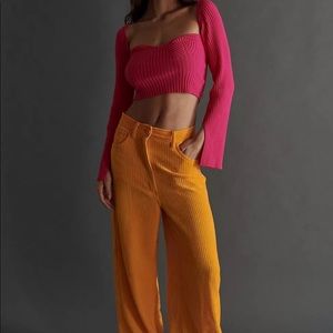 Super Soft Orange Zest Trousers